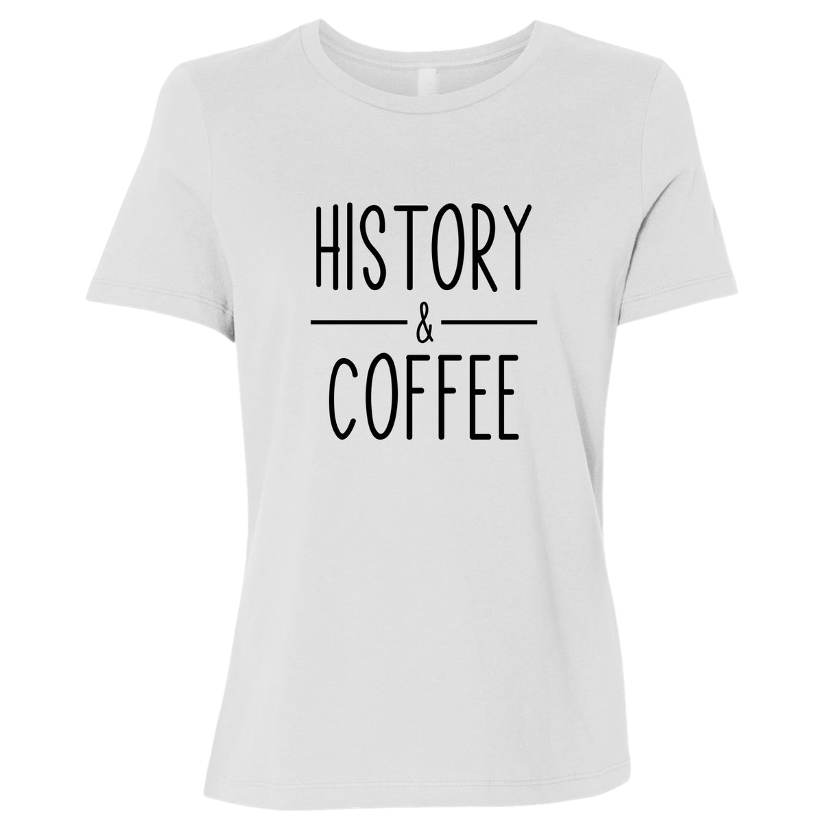 History & Coffee Women's T-Shirt