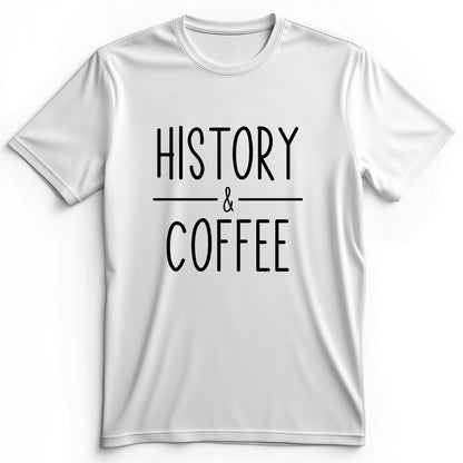 History & Coffee Premium Tee