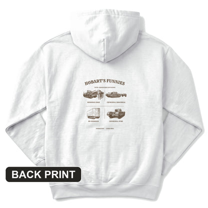 Hobart's Funnies Back Print Hoodie