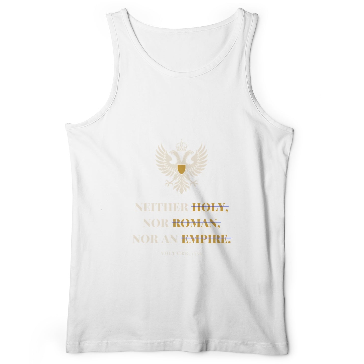 Holy Roman Empire Voltaire Tank Top