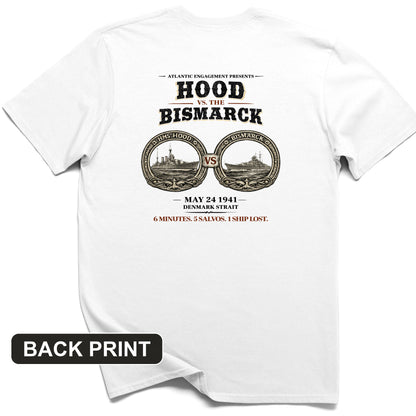Hood vs Bismarck Back Print T-Shirt