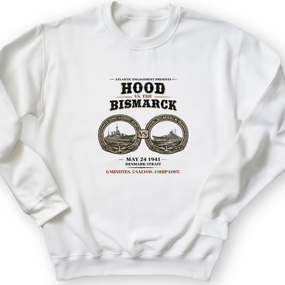 Hood vs Bismarck Crewneck