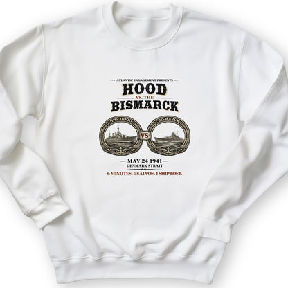 Hood vs Bismarck Crewneck