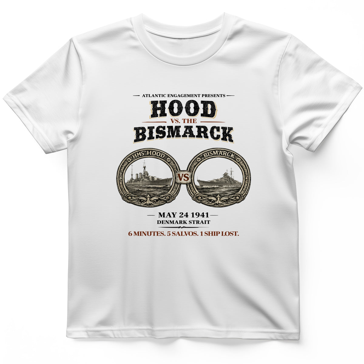 Hood vs Bismarck T-Shirt