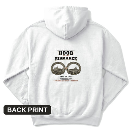 Hood vs Bismarck Back Print Hoodie