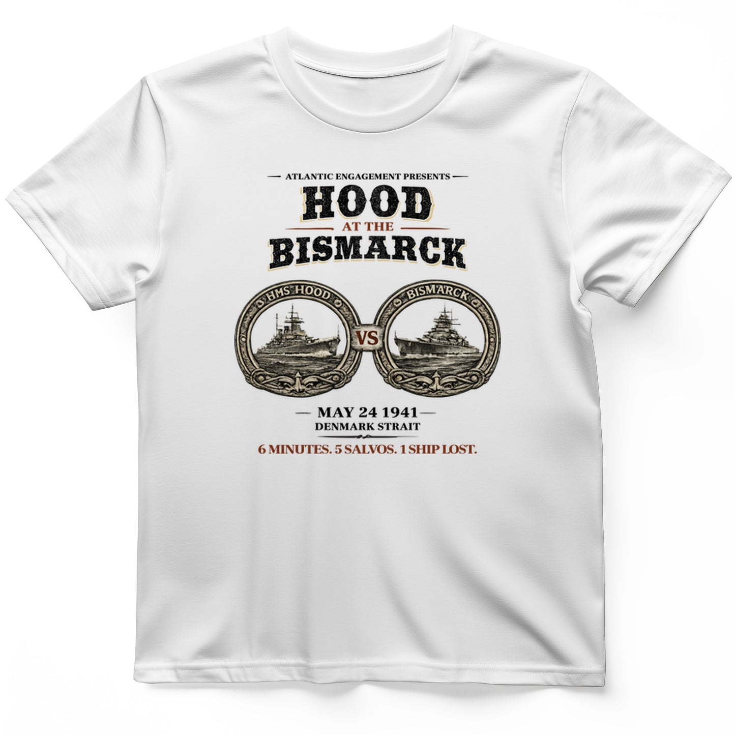 Hood vs Bismark T-Shirt