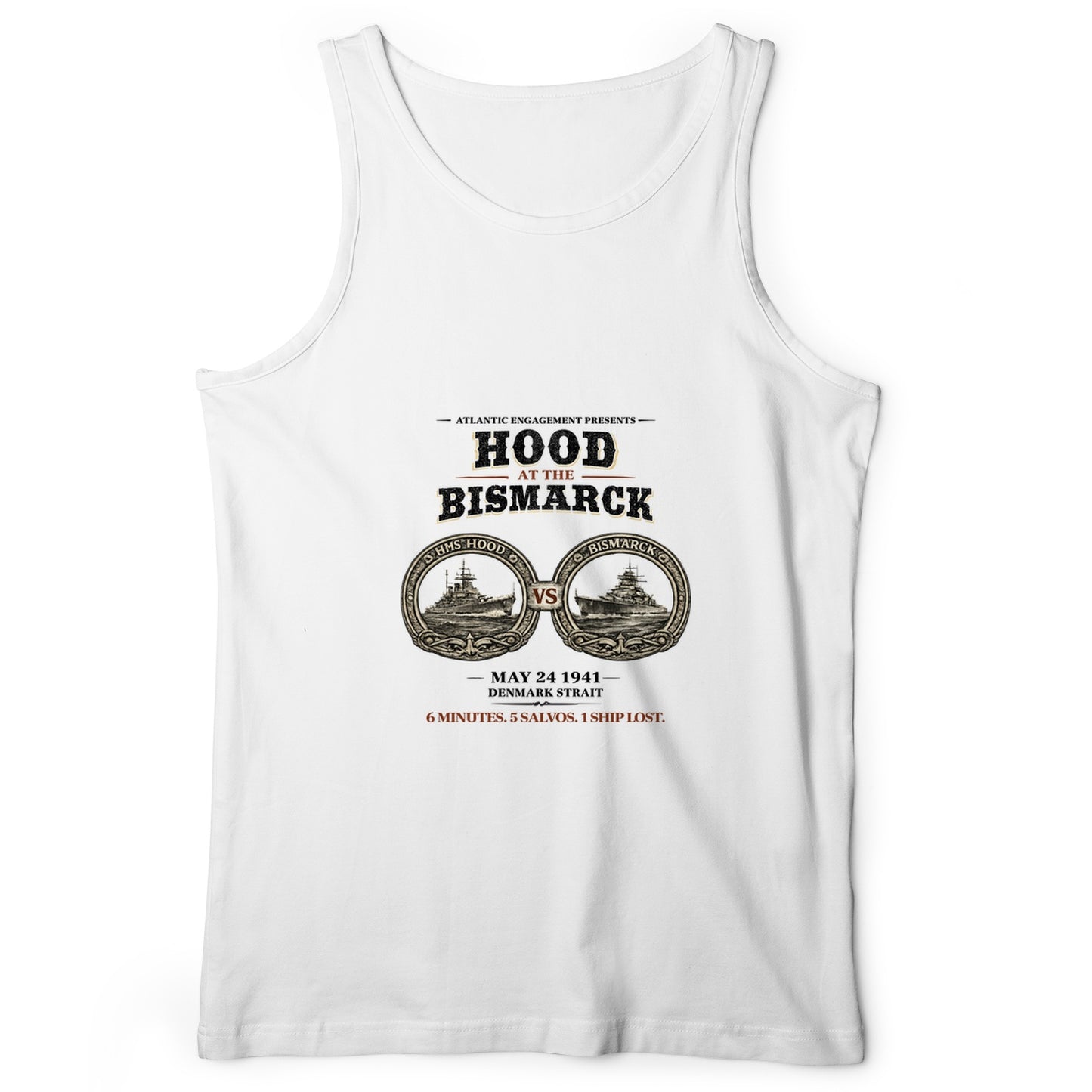 Hood vs Bismark Tank Top