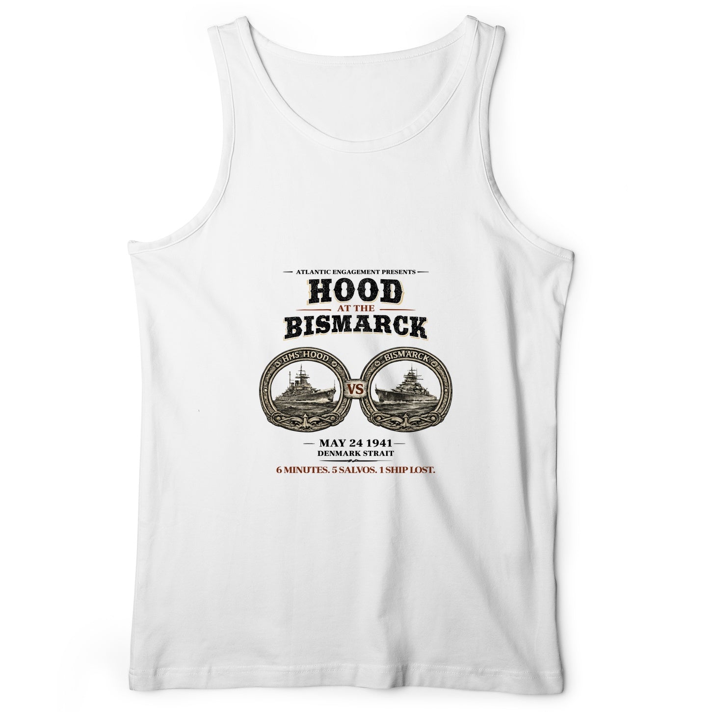 Hood vs Bismark Tank Top