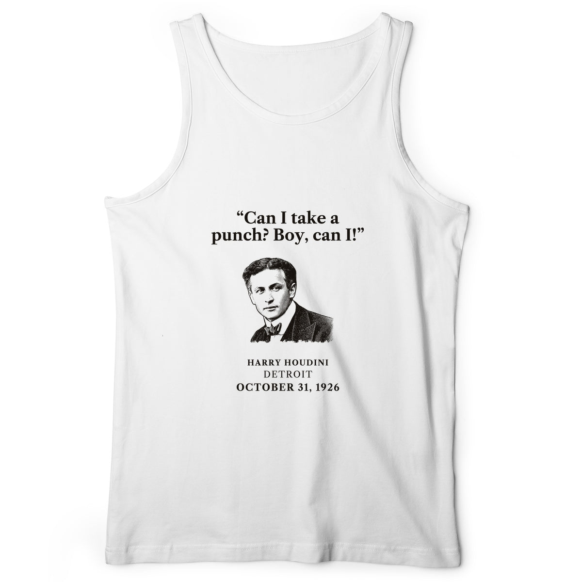 Houdini Can I Take A Punch Tank Top