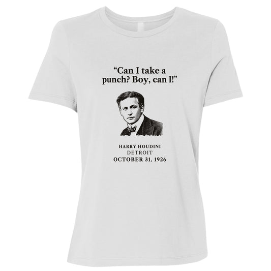 Houdini Can I Take A Punch Women's T-Shirt