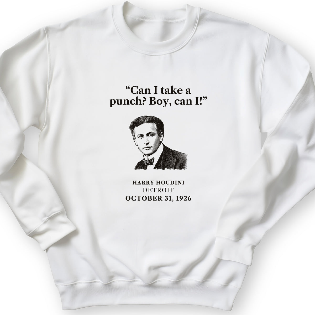 Houdini Can I Take A Punch Crewneck