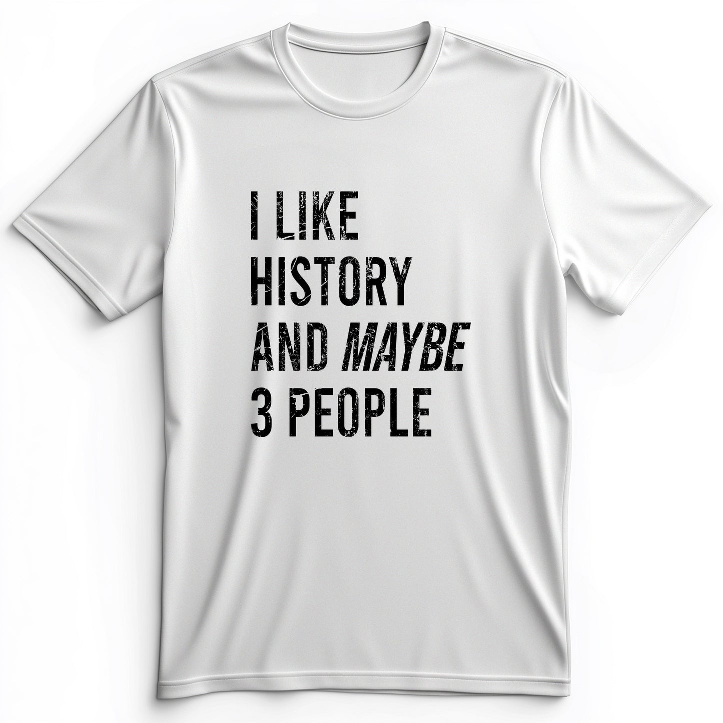I Like History And Maybe 3 People Premium Tee