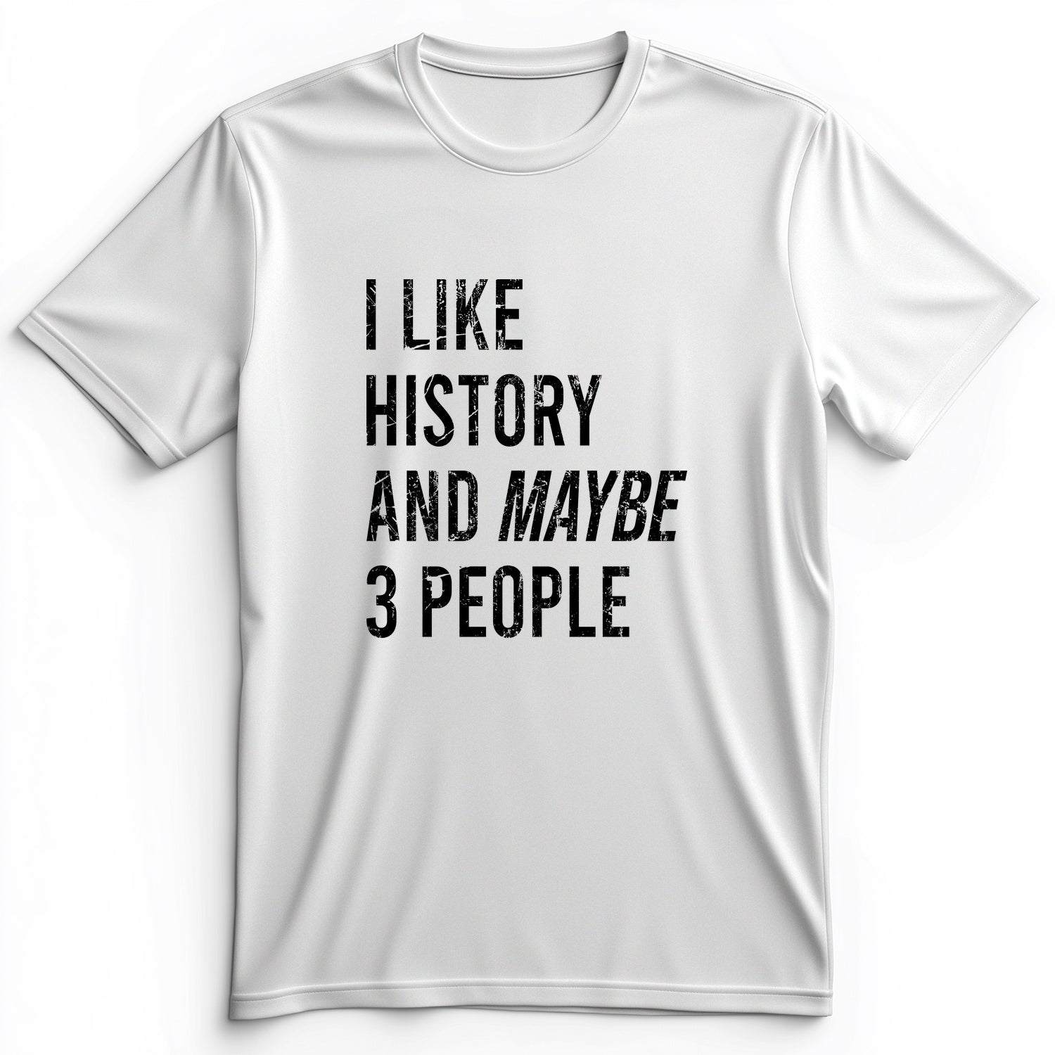 I Like History And Maybe 3 People Premium Tee