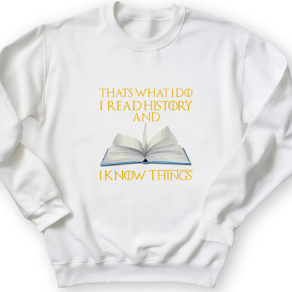 I Read History Crewneck