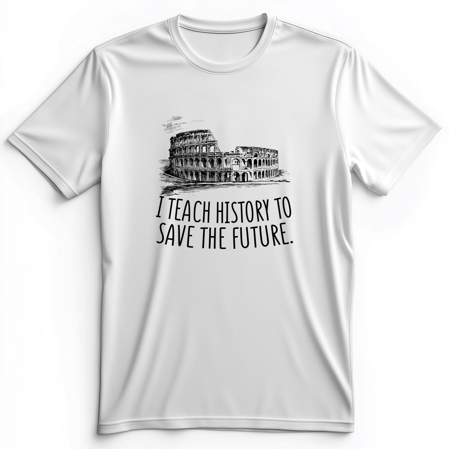 I Teach History To Save The Future Premium Tee