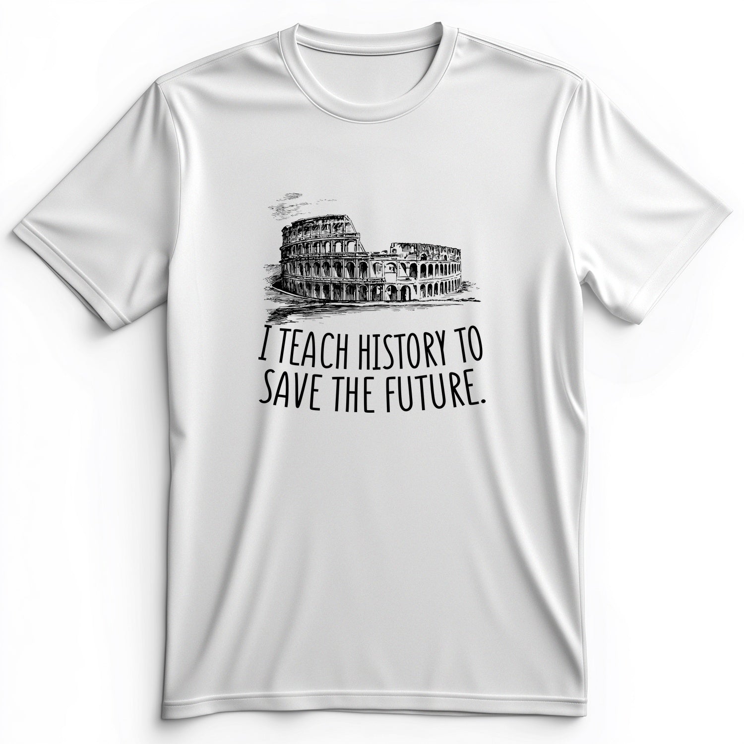 I Teach History To Save The Future Premium Tee