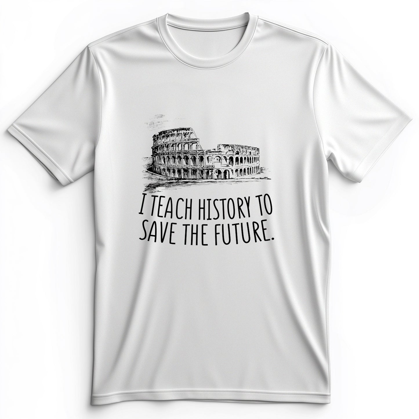 I Teach History To Save The Future Premium Tee