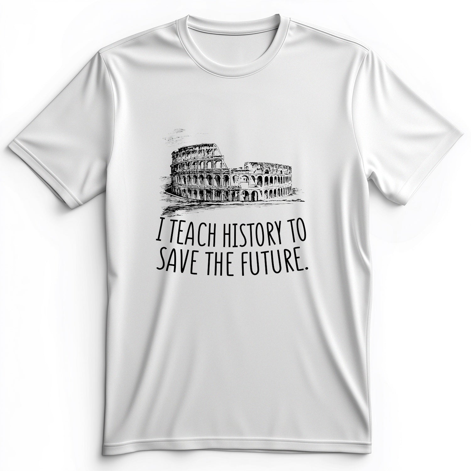 I Teach History To Save The Future Premium Tee