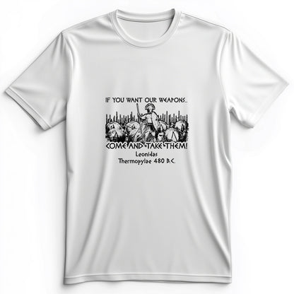 If You Want Our Weapons Premium Tee