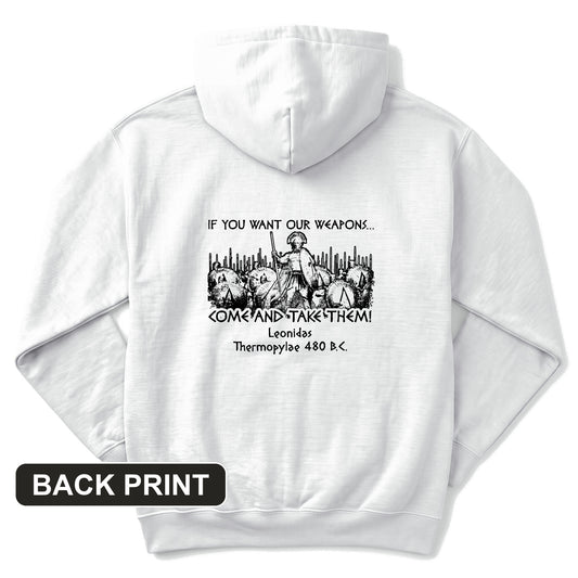 If You Want Our Weapons Back Print Hoodie