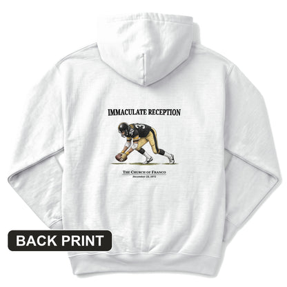 Immaculate Reception Back Print Hoodie