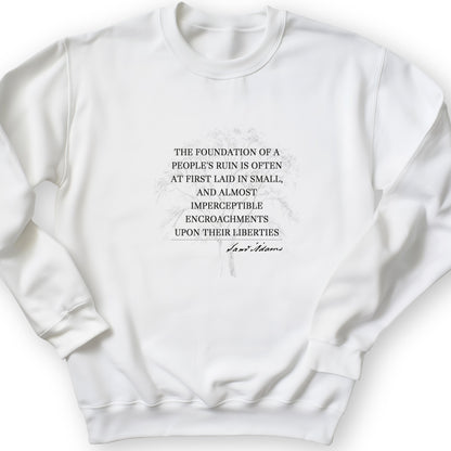Imperceptible Encroachments Sweatshirt