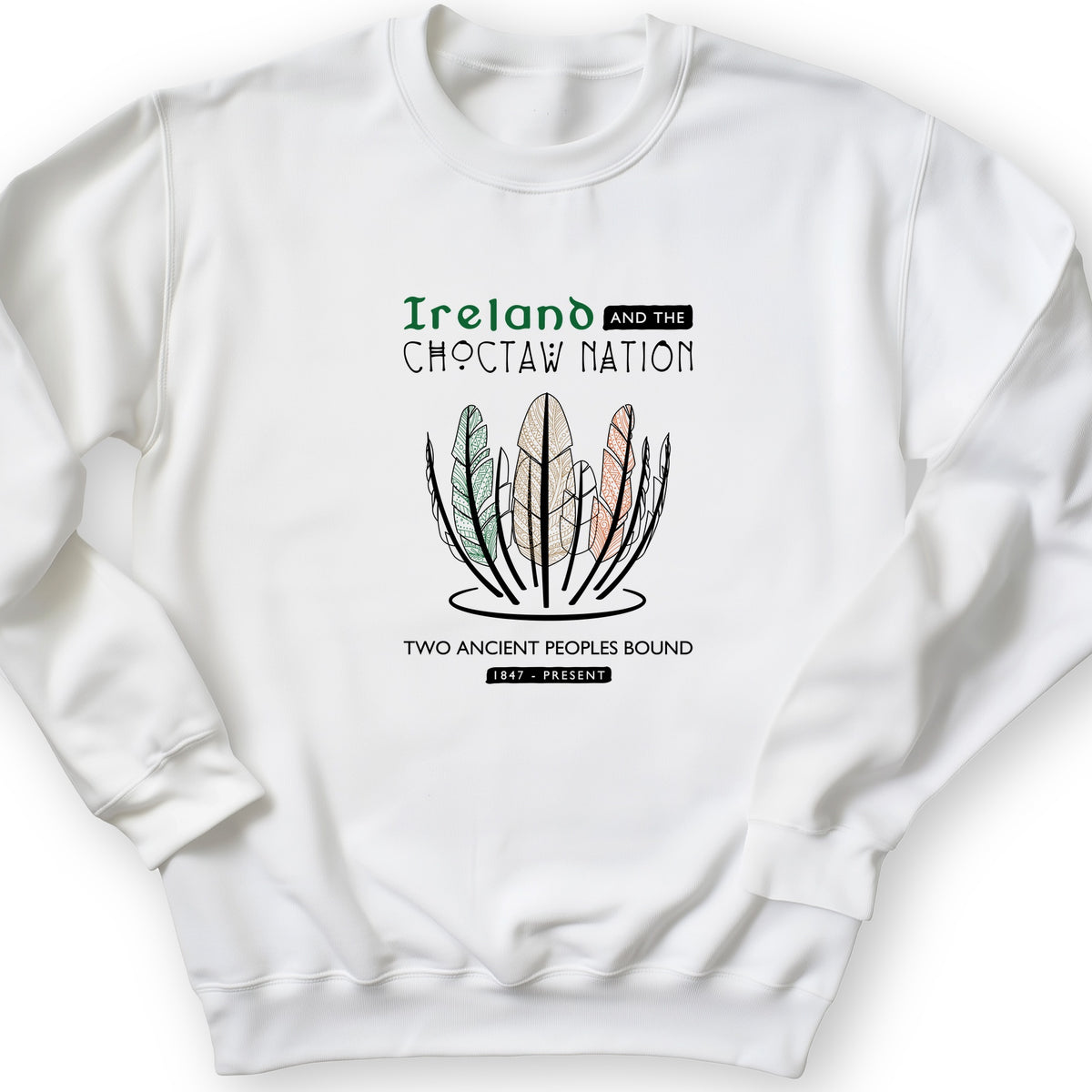 Irish-Choctaw Friendship Crewneck
