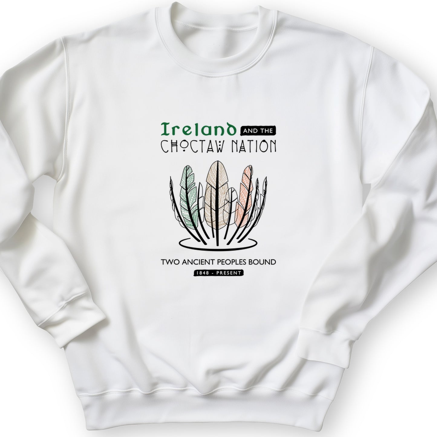 Irish-Choctaw Friendship Crewneck