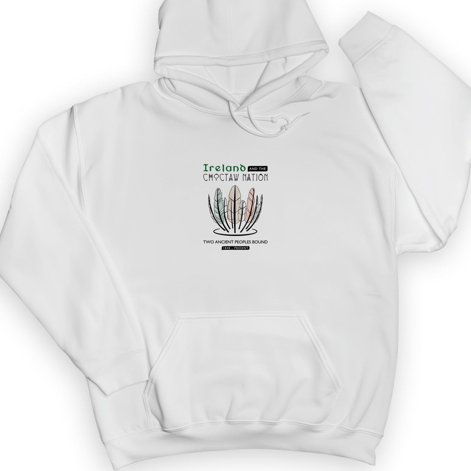 Irish-Choctaw Friendship Hoodie