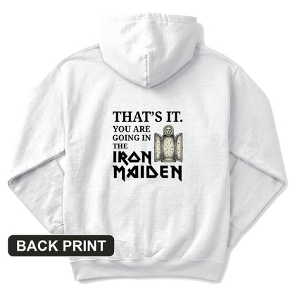 Iron Maiden Back Print Hoodie
