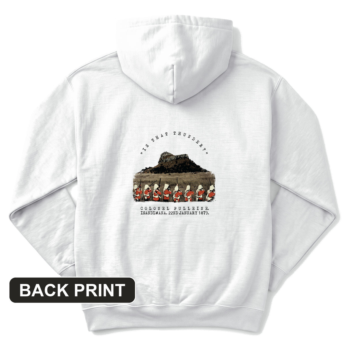 Isandlwana Back Print Hoodie