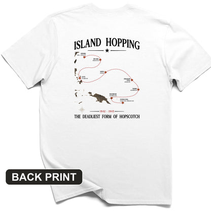 Island Hopping Back Print T-Shirt