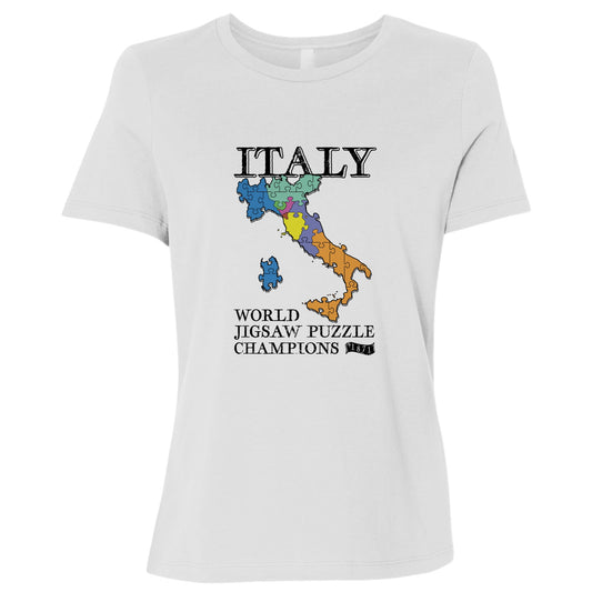 Italy Jigsaw Puzzle Women's T-Shirt