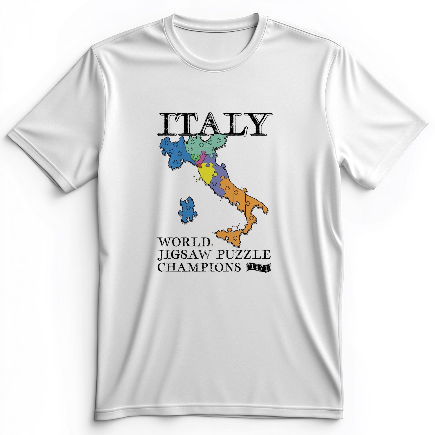 Italy Jigsaw Puzzle Premium Tee