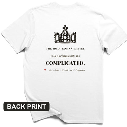 Its Complicated Back Print T-Shirt