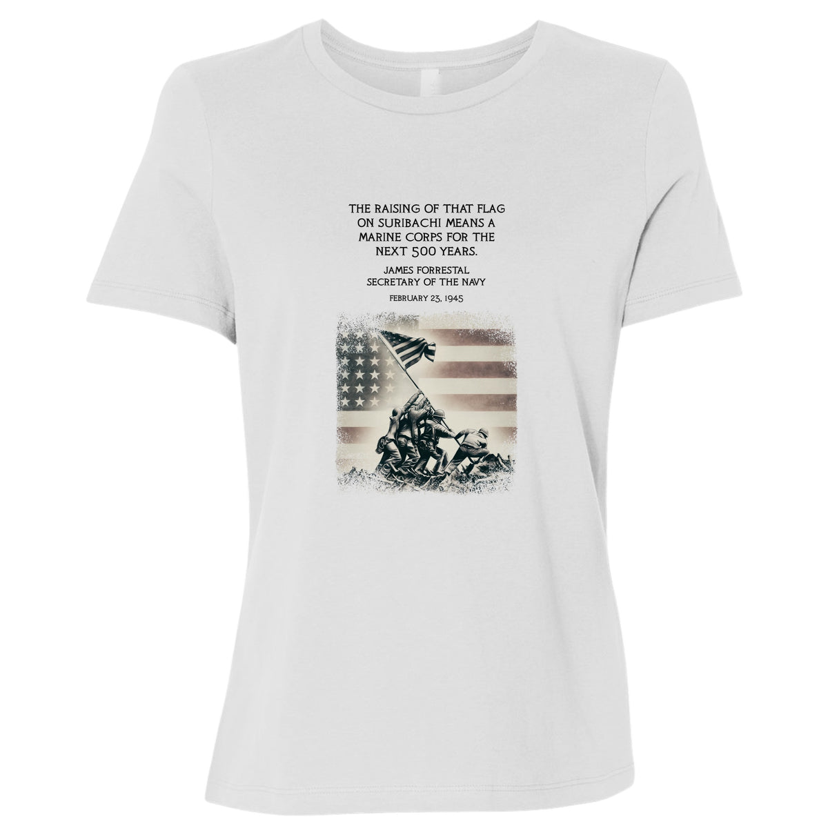 Iwo Jima Flag Women's T-Shirt