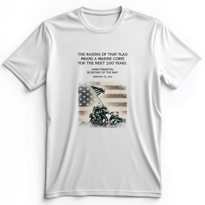 Iwo Jima Flag Premium Tee