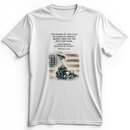 Iwo Jima Flag Premium Tee