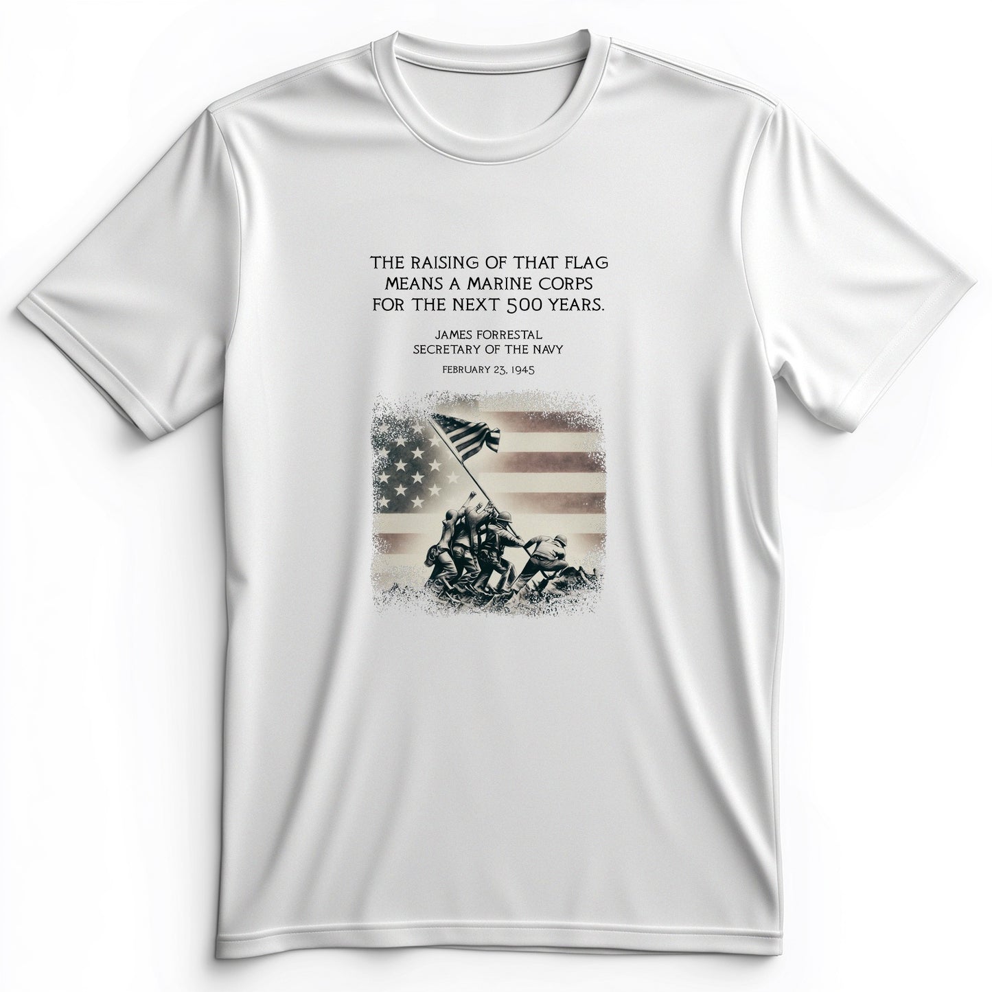 Iwo Jima Flag Premium Tee