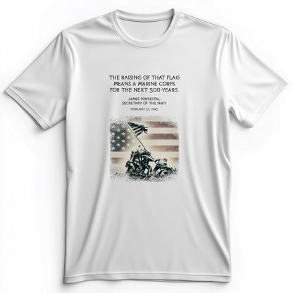 Iwo Jima Flag Premium Tee