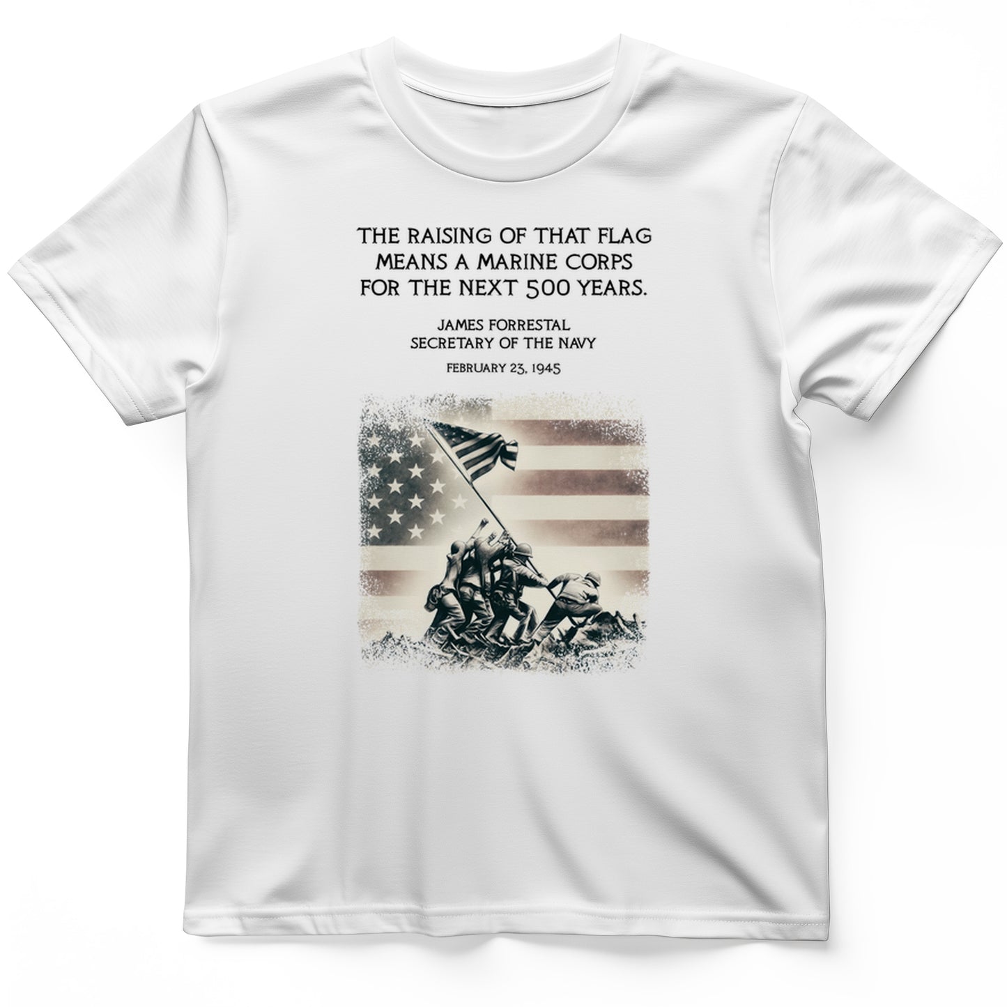 Iwo Jima Flag T-Shirt
