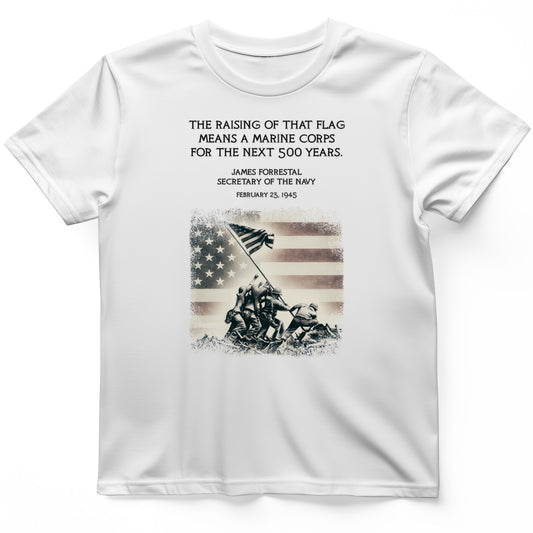 Iwo Jima Flag T-Shirt