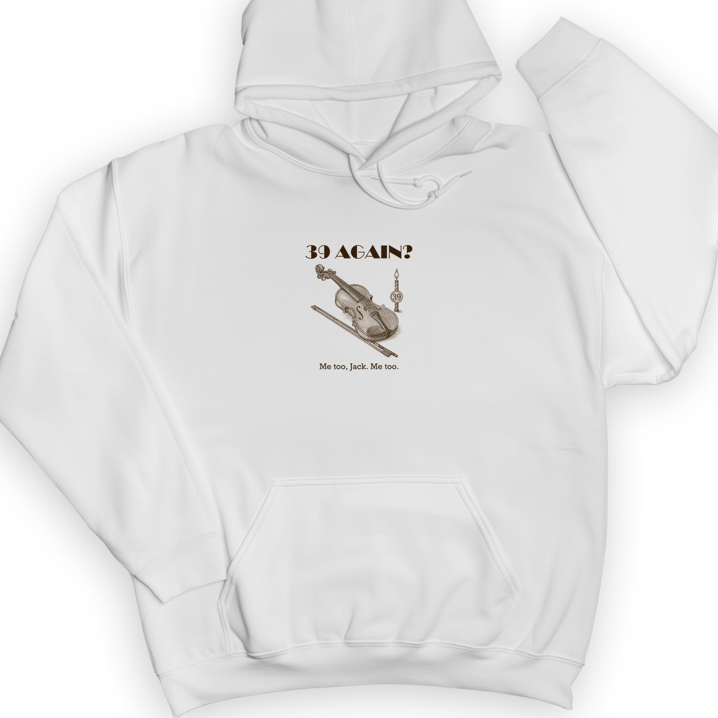 Jack Benny 39 Again Hoodie
