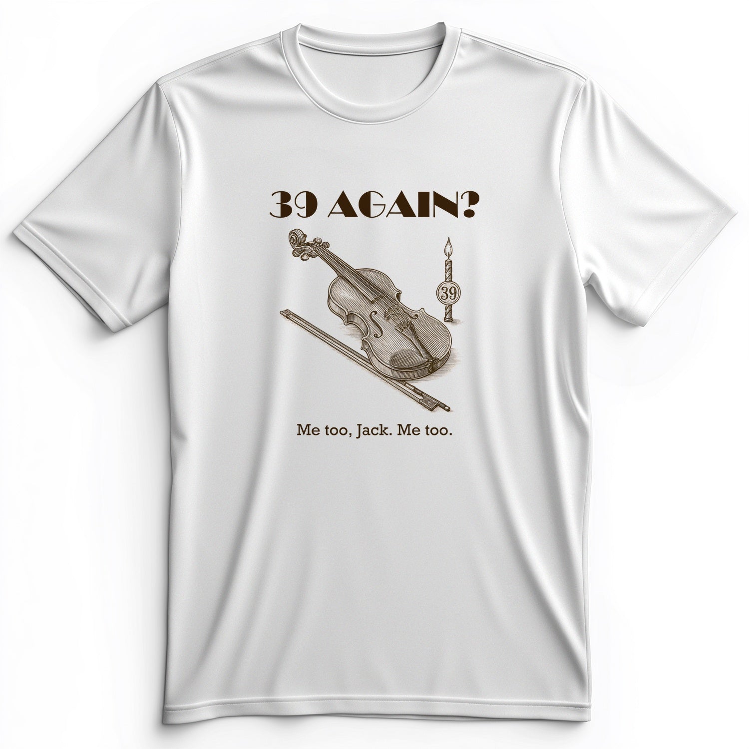 Jack Benny 39 Again Premium Tee