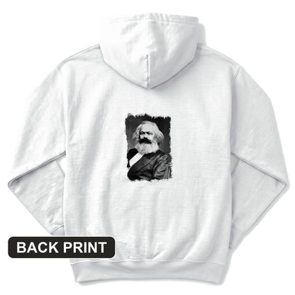 Karl Marx Back Print Hoodie