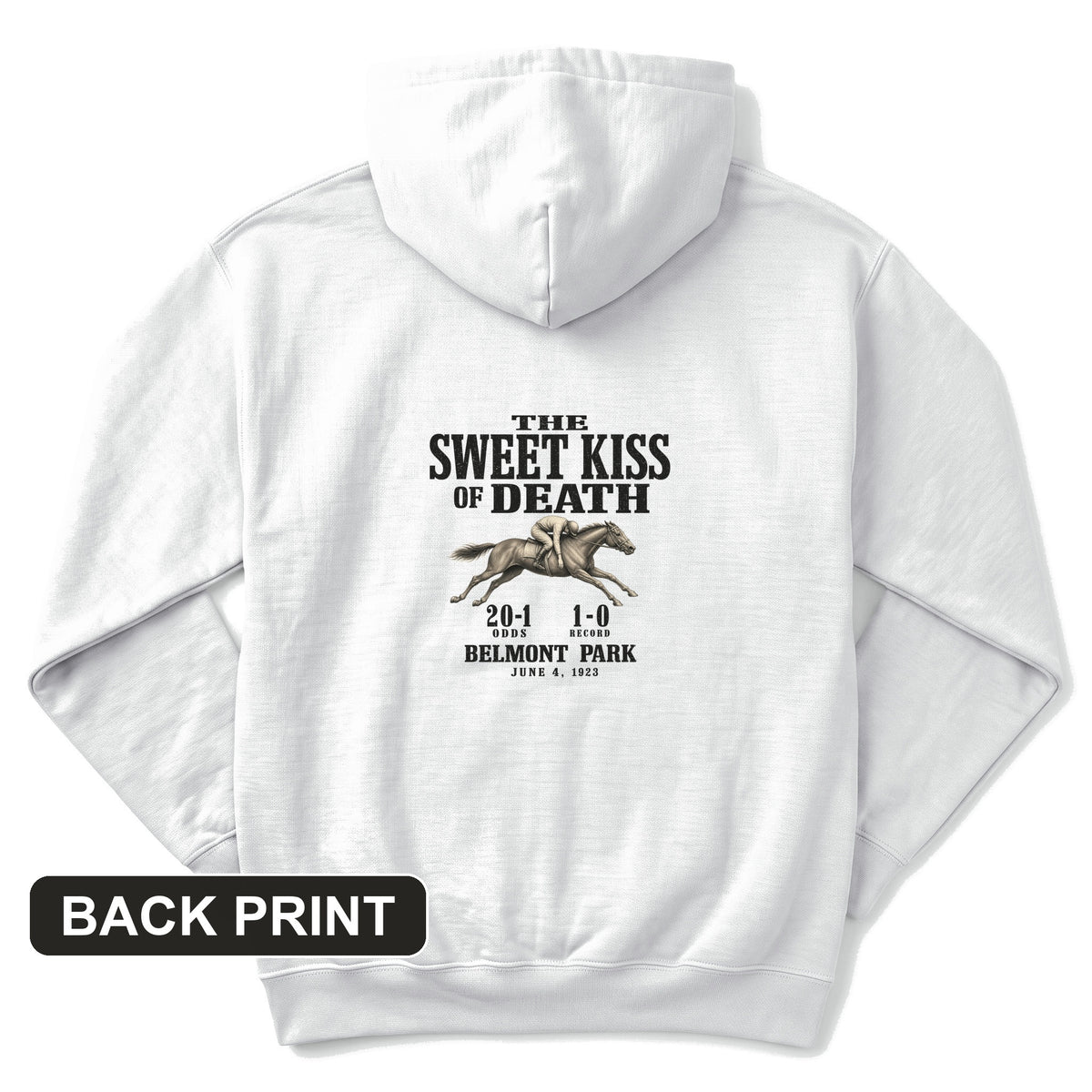 Kiss of Death Back Print Hoodie