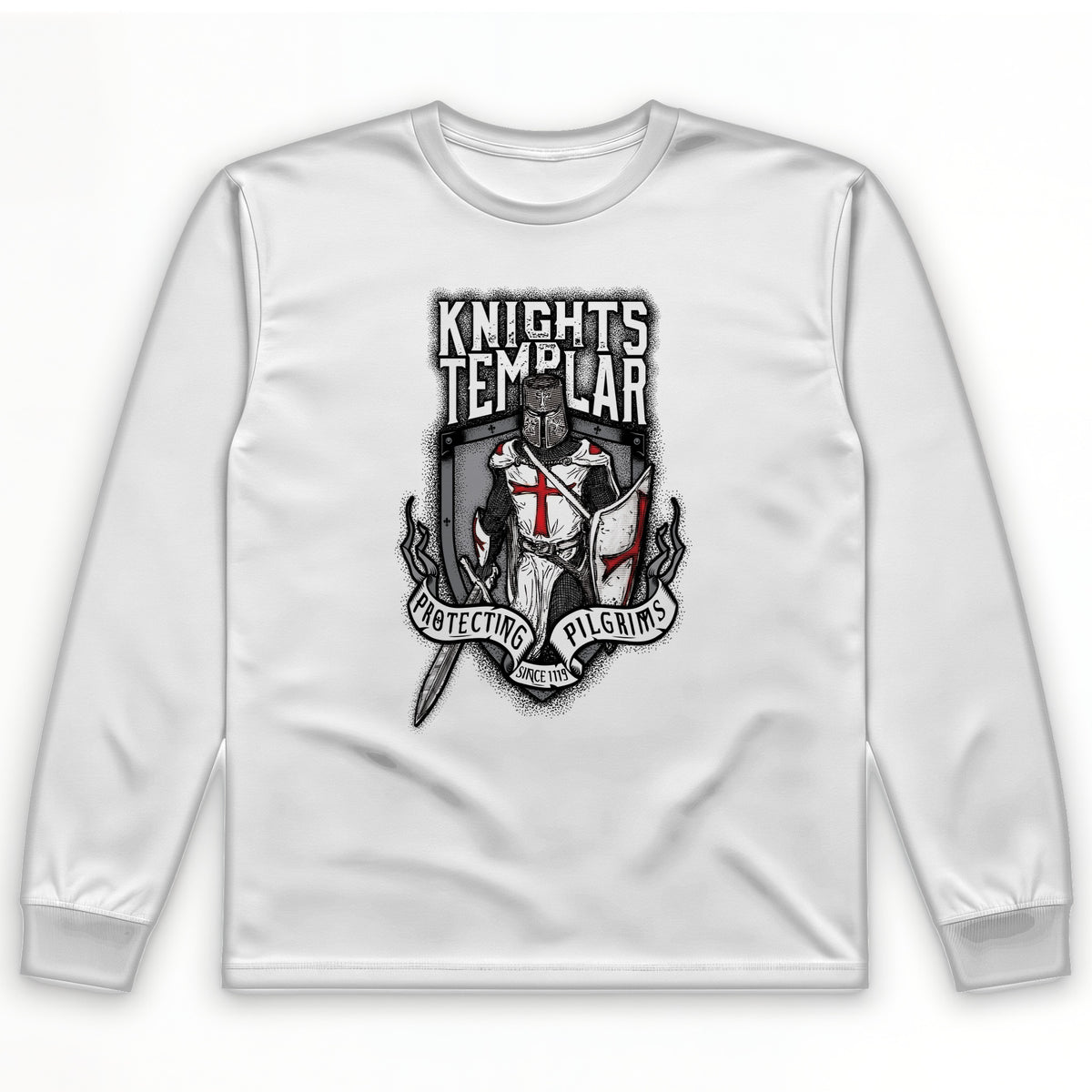 Knights Templar Long Sleeve T-Shirt