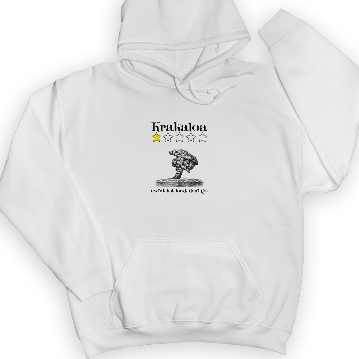 Krakatoa 1 Star Hoodie
