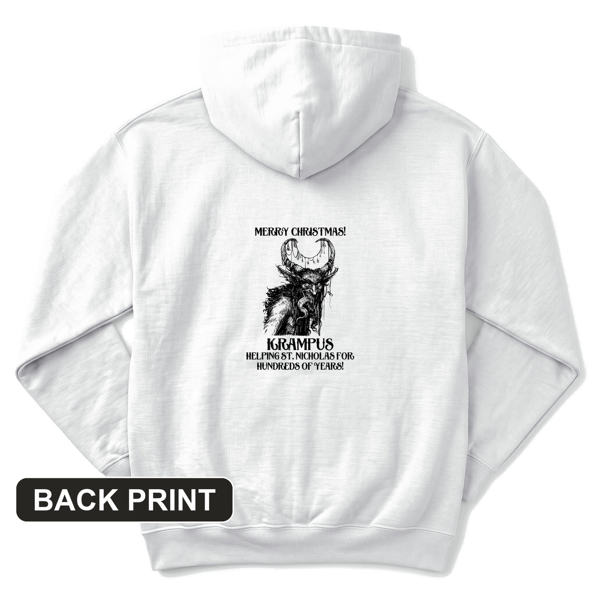 Krampus Back Print Hoodie