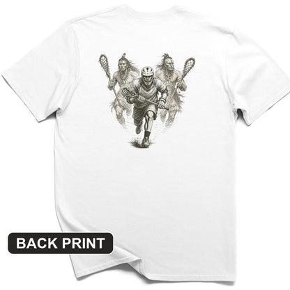 Lacrosse Back Print T-Shirt